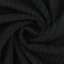 Tissu double-face velours côtelé et fourrure Burda, anthracite