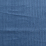 Tissu velours côtelé à grosses côtes, bleu moyen