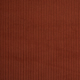 Tissu velours côtelé à grosses côtes, rouge rouille