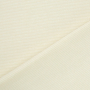 Tissu bord-côte jersey tubulaire à rayures Emma, blanc cassé