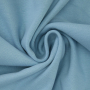 Tissu bord-côte jersey tubulaire lisse, bleu pastel