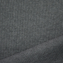 Tissu bord-côte jersey tubulaire côtelé, gris foncé chiné