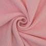 Tissu bord-côte jersey tubulaire côtelé, rose clair