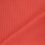 Tissu bord-côte jersey tubulaire côtelé, corail