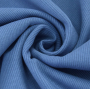 Bündchenstoff gerippt, mittelblau