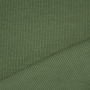 Tissu bord-côte jersey tubulaire côtelé, vert moyen