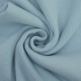Bündchenstoff gerippt pastellblau