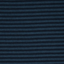 Boordstof little stripe love, blauw - donkerblauw