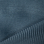 Tissu bord-côte jersey tubulaire à rayures (mini) Amour, bleu- bleu foncé