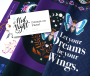 Canvas Albstoffe Hamburger Liebe paneel Midnight Dream On