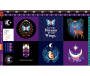 Canvas Albstoffe Hamburger Liebe paneel Midnight Dream On