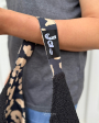 Canvas Leopard, black