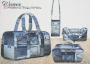Canvas paneel Weekend Bag Series Jeans Couture 150 x 200 cm