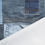 Canvas paneel Weekend Bag Series Jeans Couture 150 x 200 cm
