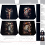 Canvas Taschenpanel Gorgeous Wildlife 125 x 150 cm
