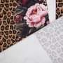 Canvas Taschenpanel Leopard 125 x 150 cm