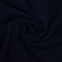 Tissu mousseline chiffon uni, bleu foncé