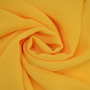 Tissu mousseline chiffon uni, jaune