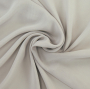 Tissu mousseline chiffon uni, gris clair