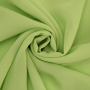 Tissu mousseline chiffon uni, vert clair