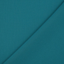 Tissu chiffon uni, bleu pétrole clair