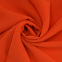 Tissu mousseline chiffon uni, orange