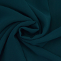 Chiffon uni, petrol