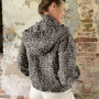 Cord Leopard, taupe