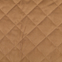 Tissu velours côtelé matelassé, beige
