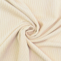 Corduroy effen, crèmekleurig