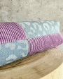 Corduroy effen, blauwpaars