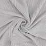 Tissu velours côtelé uni à grosses côtes, gris