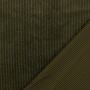 Corduroy effen, mosgroen