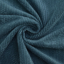 Corduroy effen, petrol