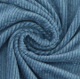 Corduroy effen, duivenblauw
