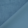 Corduroy effen, duivenblauw