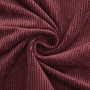Corduroy effen, wijnrood