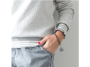 Cuff me Bold Albstoffe Hamburger Liebe biologische boordstof, lichtgrijs
