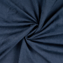 Cupro satijn donkerblauw