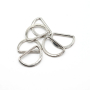 D-ring 31 mm, silver