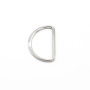 D-ring 38 mm, silver