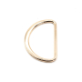 D-ring 50 mm, gold