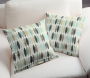 Decoratiestof Canvas Azteekse stijl, gebroken wit
