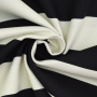 Decoratiestof Canvas blokstrepen, zwart