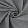 Tissu déco toile canvas, gris foncé chiné