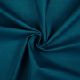 Tissu déco toile canvas uni, pétrole foncé