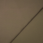 Tissu déco toile canvas uni, boue