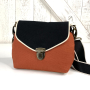 Decoratiestof Canvas uni, zwart