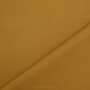 Tissu déco toile canvas uni, moutarde