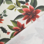 Decoratiestof Canvas Kerstster, naturel
